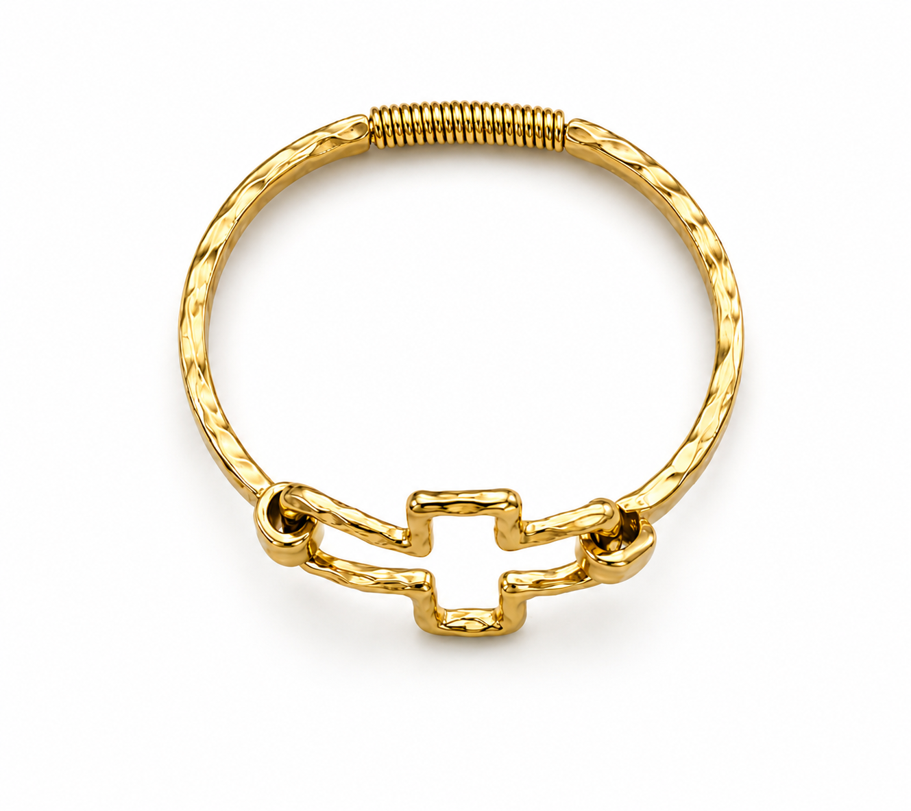 Ayuno Divine Cross Bangle