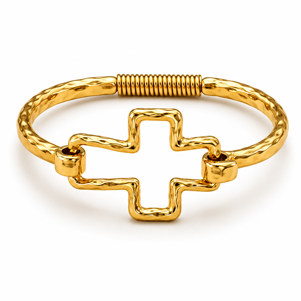 Ayuno Divine Cross Bangle