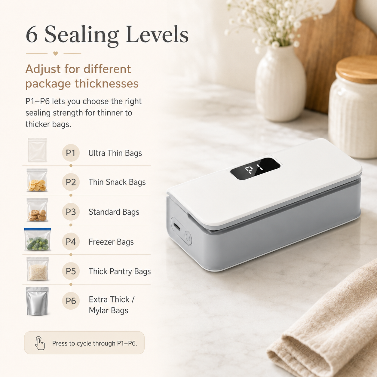 Ayuno Mini FoodSave Sealer