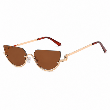 Ayuno Halo Rimless Sunglasses