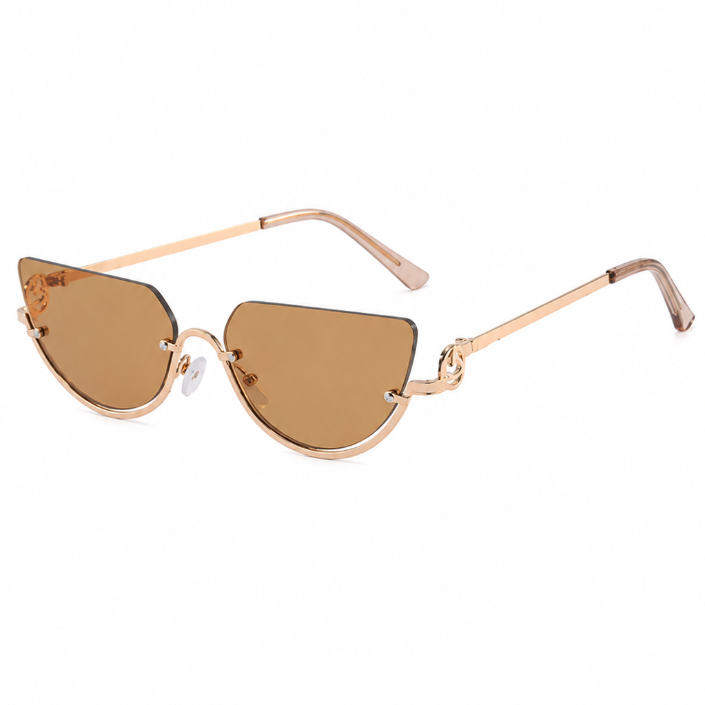 Ayuno Halo Rimless Sunglasses