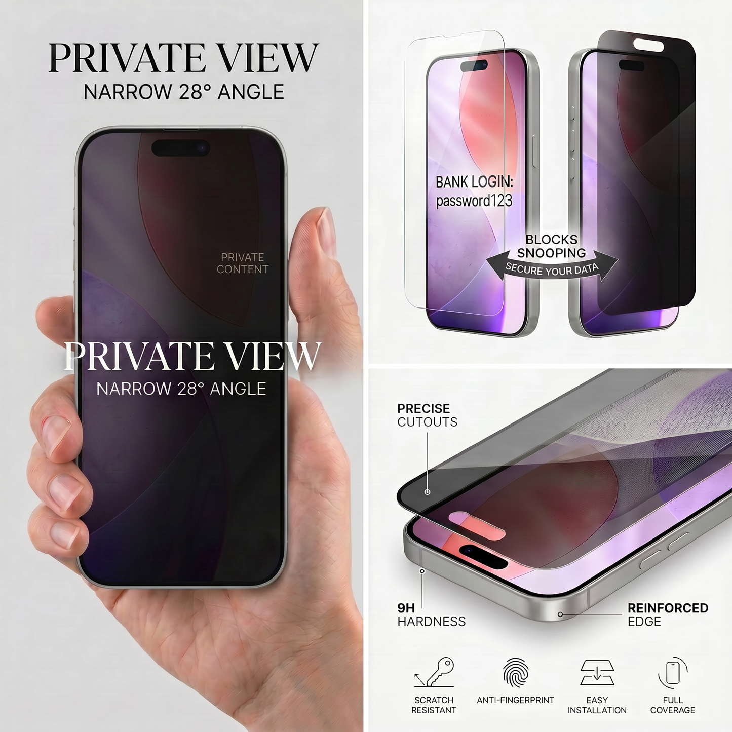 Hot Girl Privacy Screen Protector