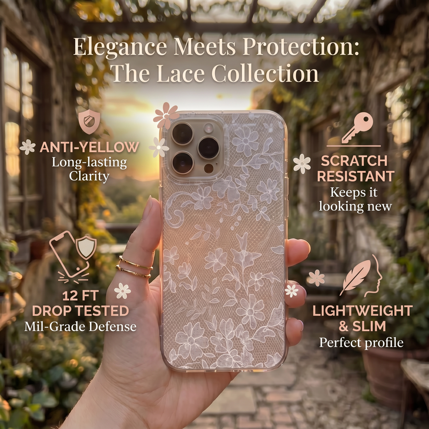 Ayuno Laceveil™ Phone Case